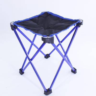 China Modern Ultralight Portable Camping Vacation Aluminum Folding Chair Quadruped Stool Fishing Sketch Chair for sale