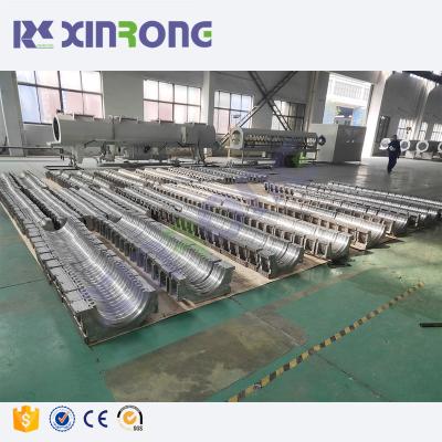 China PIPE China 2 layers drainage corrugated pipe extruder for double wall corrugated pipe making machine for sale