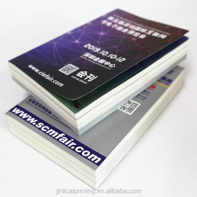 China paper & Cheap Cardboard China Price Soft Cover Magazine Catalog Book With UV Spot Printing for sale