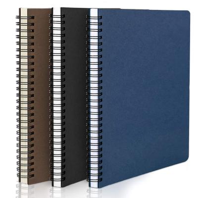 China Solid Color A4/A5/A6 Spiral Promotional Custom Spiral Notebook Sketch Paper Daily Planner Custom Notepad for sale