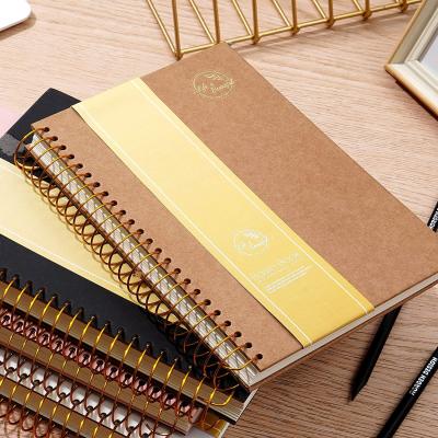 China Fast Shipping Custom Spiral Printing Pink Personalized Sublimation Blank Planner Spiral Notebook for sale