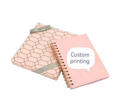 China Wholesale school stationery spiral journals planners and custom logo spiral diary notebook for sale