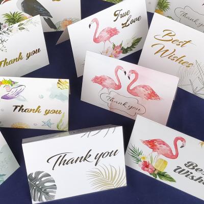 China Wholesale Price Craft Paper Costom Greeting Wedding Personalized Pink Wedding / Greeting Gift Thank You Cards for sale