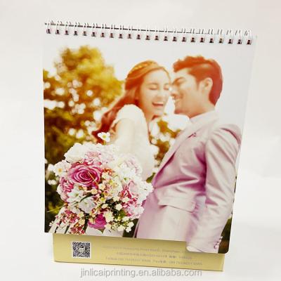 China Custom business wall table desk calendar planner wholesale print on request for sale