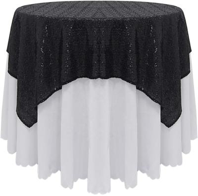 China Fancy Waterproof Sequin Covered Tablecloth for Wedding Party Decorations, Cake Table, Birthday Party for sale