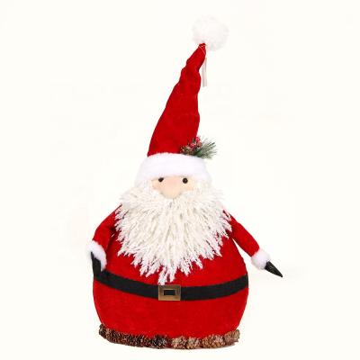 China Green Collection Christmas Environmental Protection Traditional Christmas Santa Claus Ornament Decoration Festival Holiday for sale