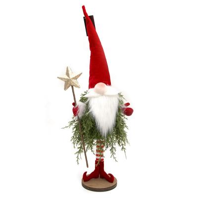 China Wholesale Green Environmental Protection New Product Funny Indoor Christmas Felt Hat Tomte Gnomes Knitted Stuffed Decor With Nordic Style for sale