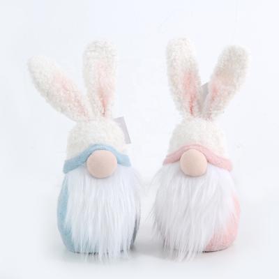 China Spring Green Cute Rabbit Environmental Protection Doll Faceless Holiday Decoration Personalized Easter Gift Decorations Cartoon Bunny Gnomes for sale