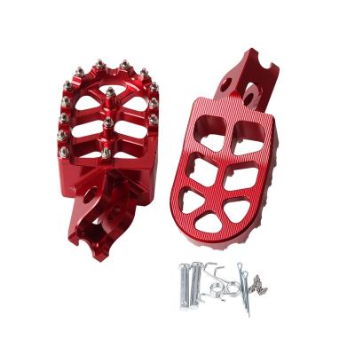 China CNC Aluminum Honda CRF1000L CRF 1000L CRF250R CRF450R CRF450L CRF450RX CRF250L CRF250 Rally Motocross Footpegs Footpeg Pedals for sale