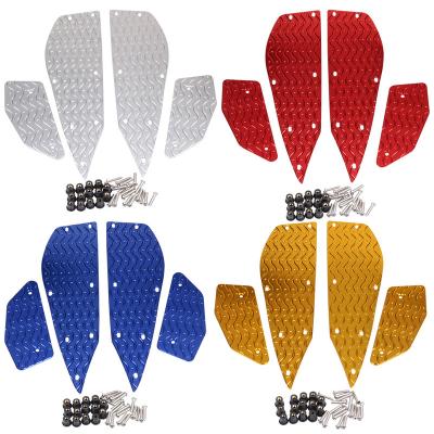 China Aluminum Alloy Motorcycle Foot Pegs Foot Pads Pedal Plate Cover For Yamaha XMAX300 X max XMAX 400 250 XMAX125 2017 2021 Accessories for sale