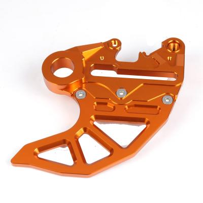 China CNC Aluminum Alloy Caliper Support Rear Brake Disc Guard For KTM 125 150 200 250 300 350 450 500 530 Fe SX SXF Except EXCF XCF XCFW XCW for sale