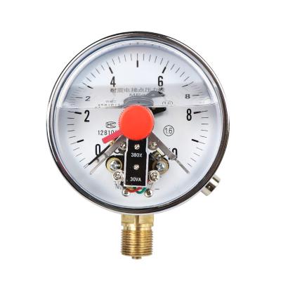 China YTXC-100electric 100mm Medical Contact Pressure Gauge Oxygen Pressure Gauge for sale