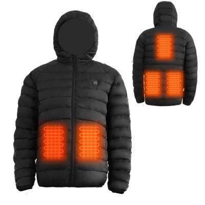 China High Quality QUICK DRY 5V USB 5 Zone Temperature Adjustable Power Heated Vest Winter Smart Vest Heated Warm Vest For Men for sale