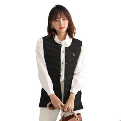 China High Quality Waterproof 5V USB 5 Zone Temperature Adjustable Power Heated Vest Winter Smart Vest Heated Warm Vest For Women for sale