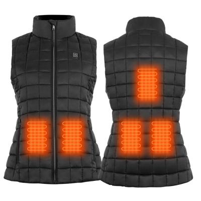 China 5V Zone Temperature Breathable Heated Vest OEM Customized USB 5 Winter Adjustable Heated Outdoor Heat Vest For Work And Daily Lif for sale