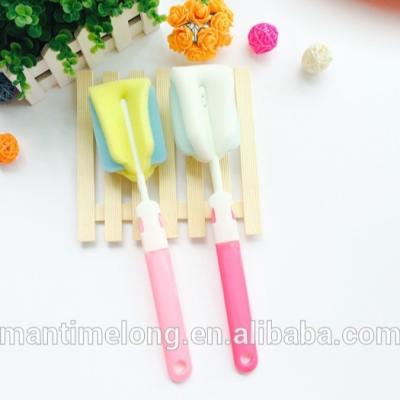 China Viable Sponge Glass Bottle Coffe Tea Cup Tea Cup Bowal Cleaner Kitchen Washing Brushes Cleaning Tools New for sale