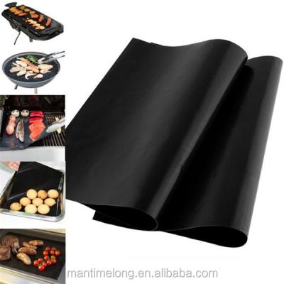 China Flame Retardant Grill Mat Non-Stick BBQ Grill Mat Corrosion Resistance BBQ Grill Mat for sale