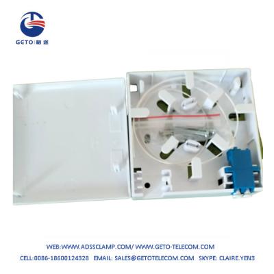 China Drop Cable Fiber Optic Terminal Box Wall Outlet Socket Te koop