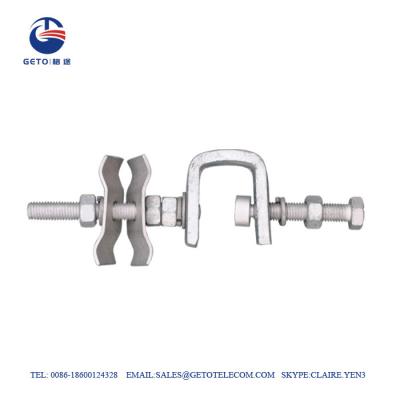 China DLC 13mm Tower Pole Line Hardware Down Lead Clamp for sale