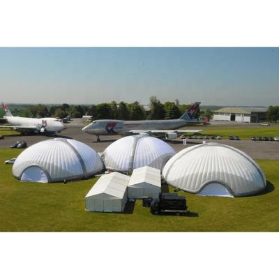 China Durable / Safety / Beautiful Blue Springs Big Inflatable Event Tent , Giant Inflatable Dome Tent For Events for sale