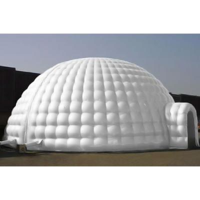 China Durable / Safety / Handsome Blue Springs Giant Inflatable Dome Tent For Event , Round Inflatable Party Dome Tent for sale