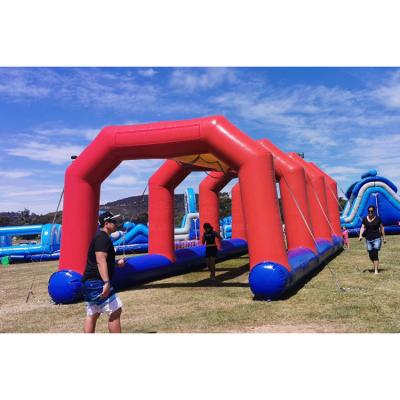 China Environmental Protection Blue Springs Inflatable Sport Games , Arches Inflatable Games for sale