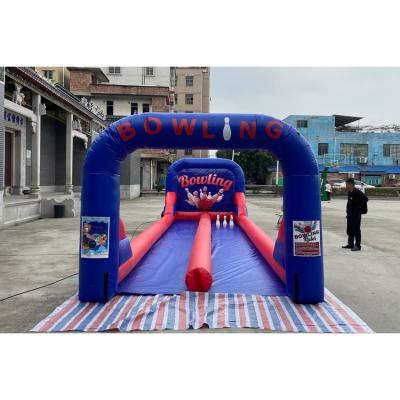 China Environmental Protection Blue Springs Inflatable Sport Games , Rolling Ball Inflatable Field Games for sale