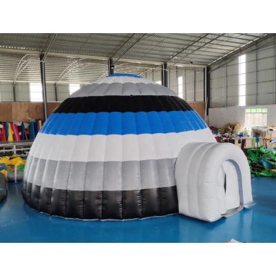 China Fire Retardant / Waterproof / UV Outdoor Event Giant Advertising Inflatable Tent , Outdoor Large Inflatable Dome Tent for sale