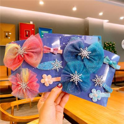 China Princess Hair Accessories For Fancy Children's Shiny Babies Headdress Hair Clips Hairpin For Girls for sale