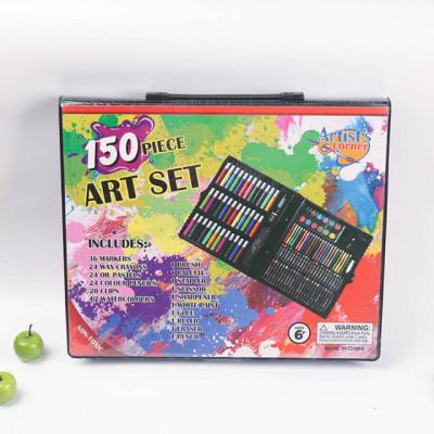 China Drawing Writing 150PCS Art Drawing Set for Kids as a Gift with Pencil, Pen etc. of color. for sale