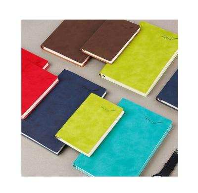 China High Quality School Work Travel Gift Leather + A4 Paper Maker Custom Paper Notebook for sale