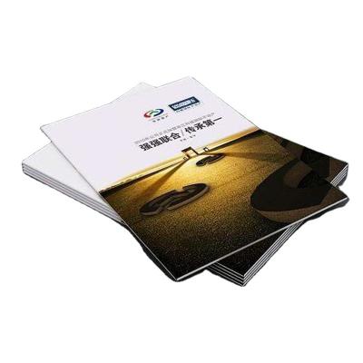 China Magazine Printing Service Modern High End Folding Booklet Printing Custom Printing Brochure for sale