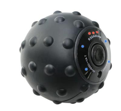 China Comfortable Multifunctional Electric Body Fitness Massage Ball 4 Levels Vibrating Massage Ball for sale