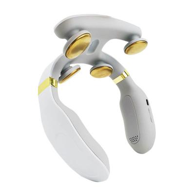 China Rechargeable 4D Neck Massager Masajeador De Cuello Neck Shoulder Massager Rechargeable Machine for sale