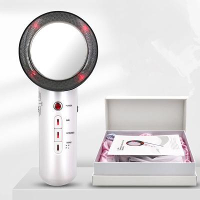 China Portable 3-in-1 Vibration Beauty Device Face And Body Slimming Machine Infrared Physiotherapy EMS Massager For Weight Loss Machine for sale