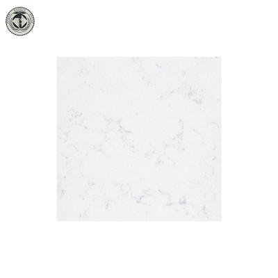 China 3200*1600 Mm Modern Gray Engineered Artificial Kitchen Island Quartz Stone Carrara Quartz Slab for sale