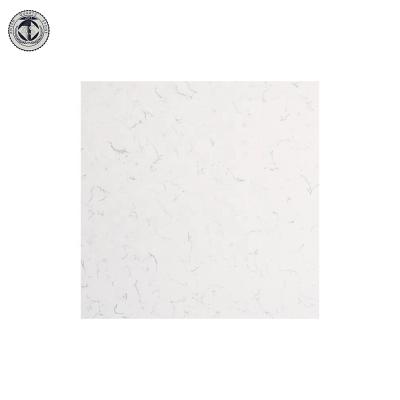 China Modern High Quality Engineered Quartz Countertops Carrara White Artificial Quartz Stone Slabs for sale