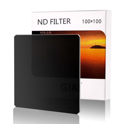 China GiAi ND8 Filter 3 Stop Neutral Density Filter Waterproof Long Exposure Camera Filter for sale