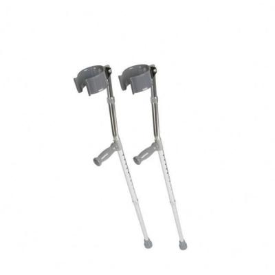 China Portable High Quality Adjustable Elbow Supports Medical Lightweight Aluminum Walking Cane For Disabled for sale