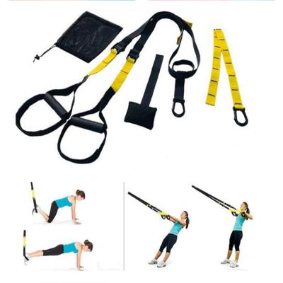 China Durable For Forging Home Yoga Fitness Equipment Unisex Exercise Bands OEM Gym Workout Body Belt Suspension Elastic Trainer Straps for sale