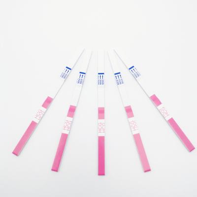 China Early Pregnancy Diagnostic Manufacturing HCG Medical Pregnancy Test Strip For Home Use for sale