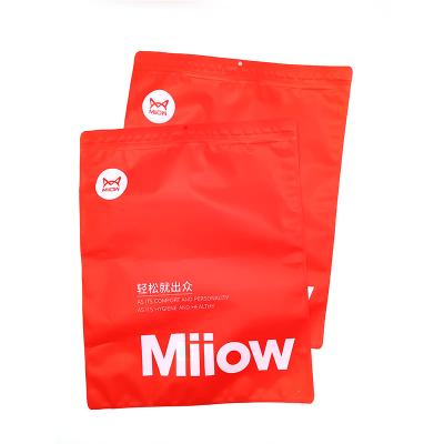 China Custom Moisture Proof Aluminum Foil Plastic Bag Resealable Holder Up Pouch Zipper Plastic Bag for sale