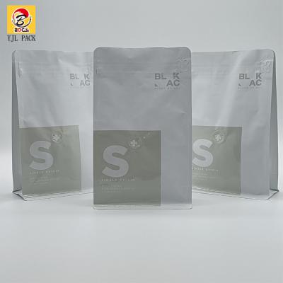 Китай High Quality Moisture Proof Aluminum Foil Coffee Bag Flat Bottom Stand Up Zipper Bag Flat Bottom Bag продается