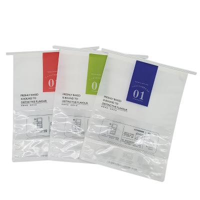 中国 Recyclable Bread Paper Stand Up Pouch With Bottom Window Square Toast Packaging Baking Bag 販売のため