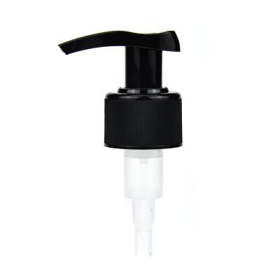 China Non Spill Good Price 24Mm Eco Friendly Bottle Black Left-Right Dispenser Lotion Pump for sale