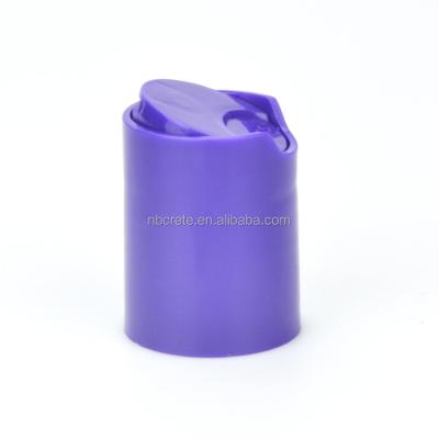 China High quality china manufacturer op disc cap pet blue plastic bottle 28/410 24/410 with top disc cap shampoo cap for sale