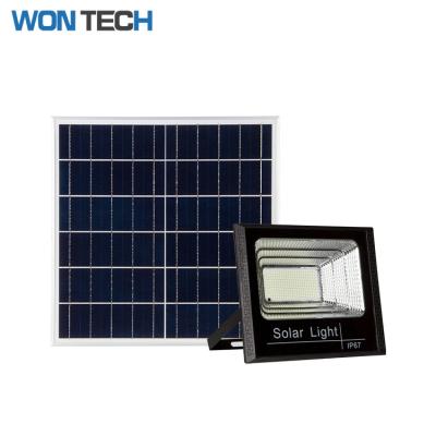 China Garden High Power 100 Watt 240 Watt Solar Led Color Floodlight Solar Outdoor Garden Flood Light for sale