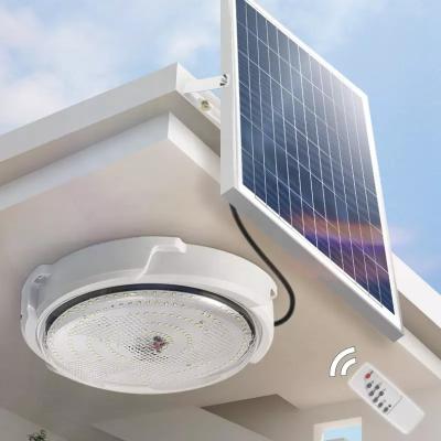 China Modern Indoor Solar Ceiling Light Factory Direct With Remote Control Solar Light Lamp For Home Indoor Solar Light Home Indoor for sale