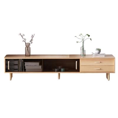 China Modern Adjustable Wood Storage Table TV Stand (Others) Living Room Furniture for sale