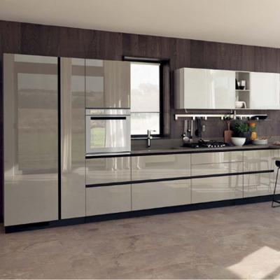 China Modern Lacquer Furniture Contract Laminate Lacquer Custom Home Kitchen for sale